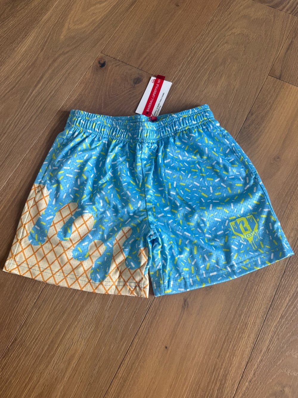 Baseball Lifestyle 101 - Ice Cream Shorts -Blueberry Lemonade - Youth- NWT